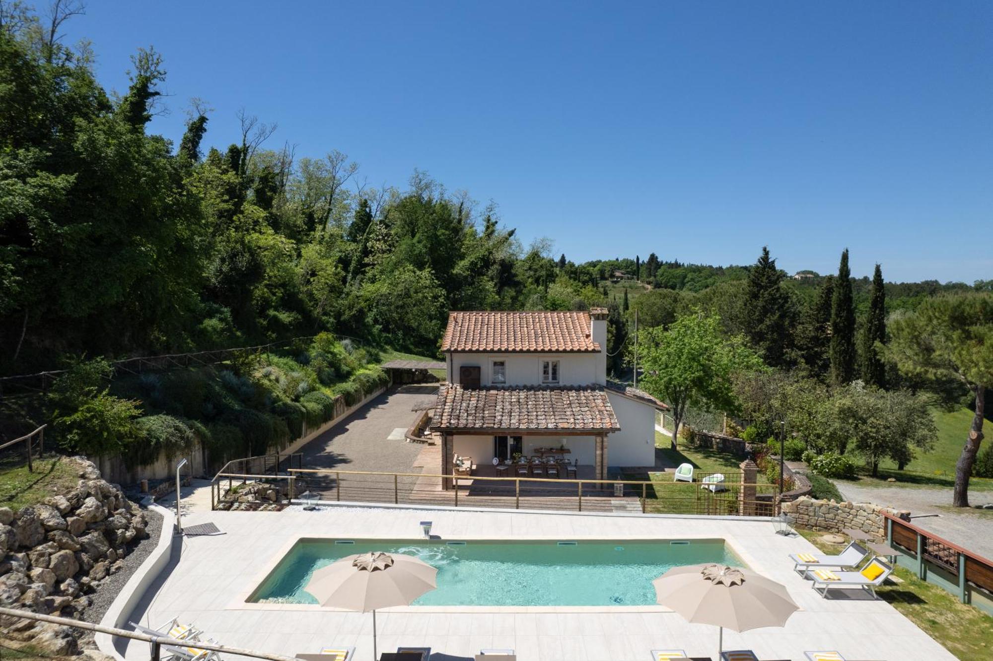 Villa Oliva - Pillo Holiday Villas Gambassi Terme Exterior foto