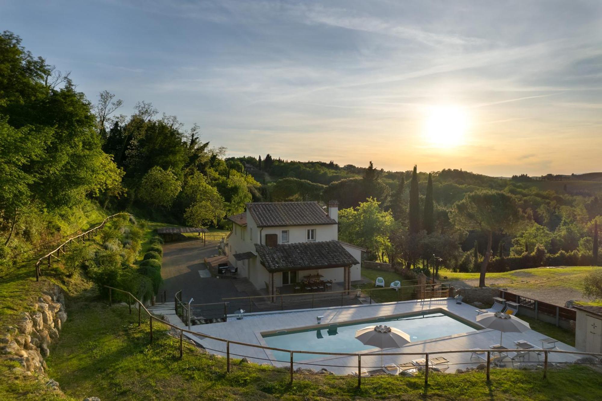 Villa Oliva - Pillo Holiday Villas Gambassi Terme Exterior foto